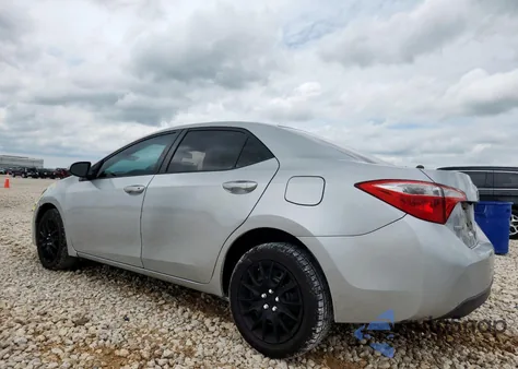 2014 Toyota Corolla L from USA, damaged, VIN 2T1BURHE8EC023010